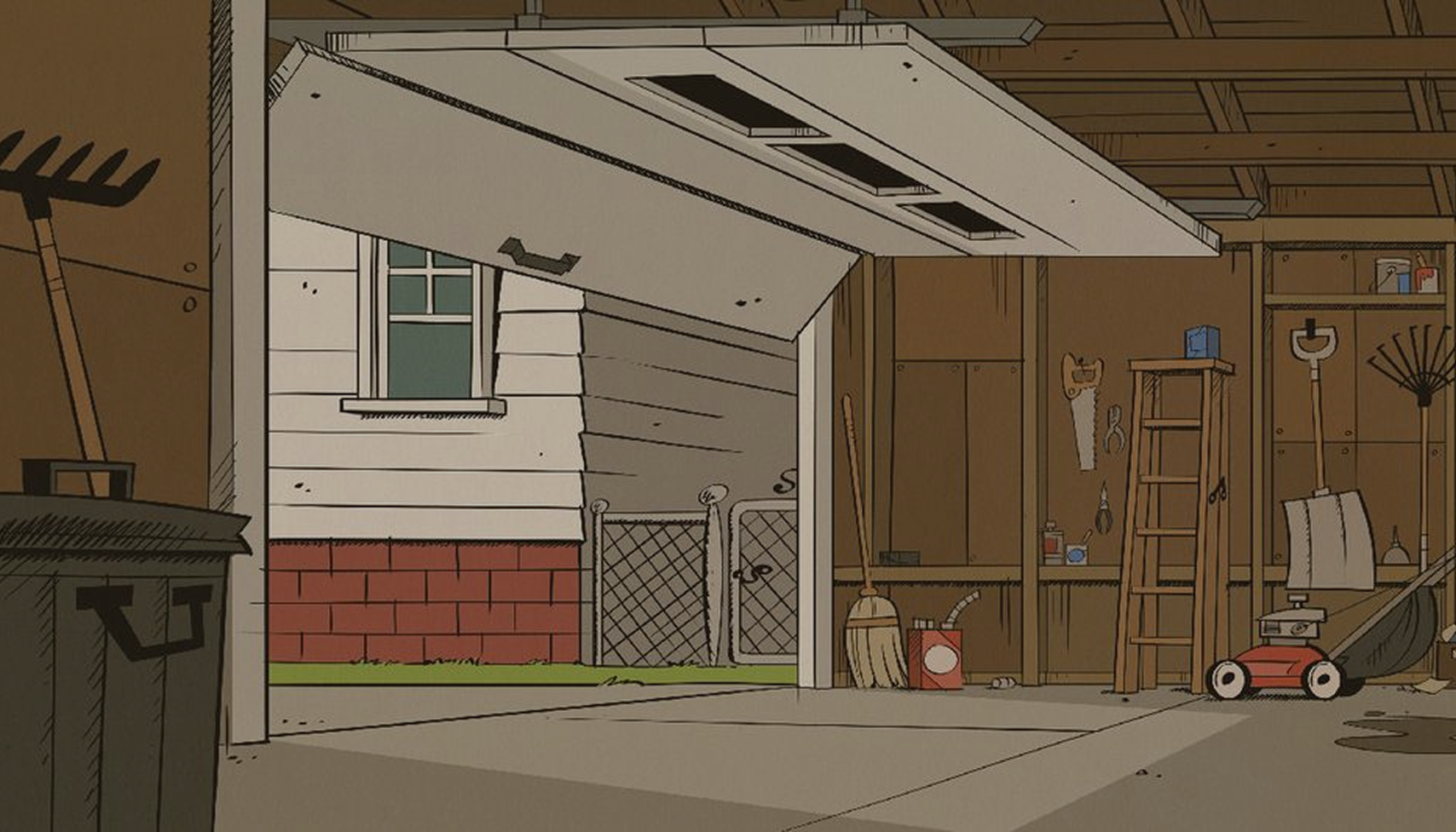 Driver Game Simulation - Garage Scene