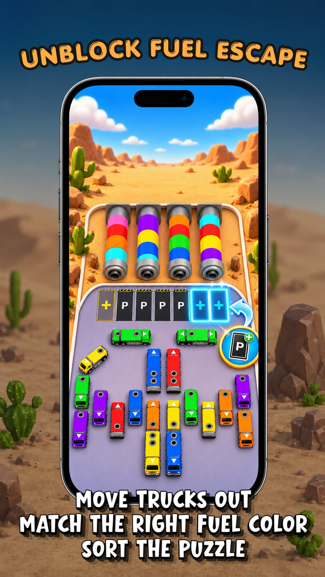 Fuel Rush unblock fuel puzzle screenshot